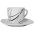 Aparelho de Jantar Quadrado de Porcelana 42 Peças - Blu Frankfurt