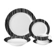 Aparelho de Jantar Redondo de Porcelana 20 Peças - Rochelle ROC000167