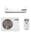 Foto Ar Condicionado Split Hi Wall York 9.000 BTUs Controle Remoto Quente/Frio YKS09QCA