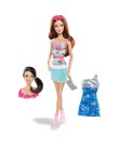 Boneca Barbie Fashionistas Sporty Kit Completo V4092 Mattel Foto Boneca Barbie Fashionistas Sporty Kit Completo V4092 Mattel