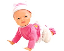 Boneca Bebê Te Amo Engatinha Cotiplás