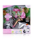 Foto Boneca Lullie Lullie na Scooter Importado