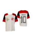 Foto Camisa Retrô Flamengo Zico nº10 Braziline