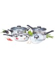 Foto Conjunto de Panelas Aço Inox 4 peça(s) Richwell BK9703