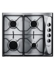Cooktop Brastemp Ative 4 Bocas Inox BDA61A Foto Cooktop Brastemp Ative 4 Bocas Inox BDA61A