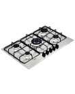 Foto Cooktop Tramontina Perfecta Penta 5 Bocas Acendimento Superautomático Inox 5GX Tri 75