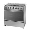 Fogão de Piso Atlas 6 Bocas Acendimento Automático Inox Atenas Inox 6