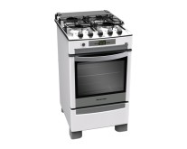 Fogão de Piso Brastemp Ative Timer 4 Bocas Acendimento Automático BF750B