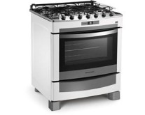 Fogão de Piso Brastemp Clean 6 Bocas BF076BB