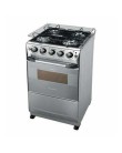 Foto Fogão de Piso Clarice 4 Bocas Acendimento Superautomático Inox General Maxx