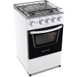 Fogão de Piso Continental Essenza Spazio 4 Bocas Acendimento Automático FGCT004PSPDA0