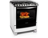Fogão de Piso Electrolux Celebrate 5 Bocas Acendimento Automático Grill 76STB