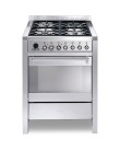 Foto Fogão de Piso Smeg Opera 4 Bocas Acendimento Automático Inox Grill CS71-5
