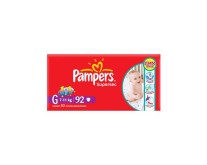 Fralda Pampers Supersec Tamanho G Jumbo 92 Unidades