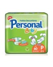Foto Fralda Personal Baby Tamanho P Mega 60 Unidades