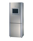 Foto Geladeira Bosch Frost Free Duplex 366 Litros Home Bar Inox KGU40