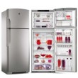 Geladeira GE Ingenious Frost Free Duplex 445 Litros Inox RFGE700 Inox Foto Geladeira GE Ingenious Frost Free Duplex 445 Litros Inox RFGE700 Inox