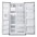 Geladeira LG Frost Free 498 Litros Side by Side GC-L207BVQV