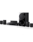Foto Home Theater DVD DVD-RW Samsung 5.1 Canais 1.000 W Karaokê 1 HDMI 1 USB E550K