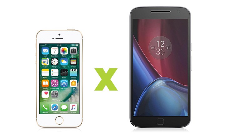 iPhone SE vs Moto G4 Plus iPhone SE vs Moto G4 Plus