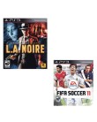 Foto Jogo L.A Noire + Fifa 11 Rockstar PlayStation 3