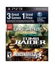Foto Jogo Uncharted, Tomb Raider e Mercenaries 2 Sony PlayStation 3