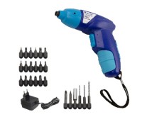 Kit Parafusadeira Concreto Madeira Metal Funciona à Bateria 5 V &nbsp;- &nbsp;Megatron 585