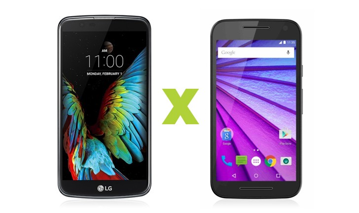 LG K10 vs Moto G LG K10 vs Moto G