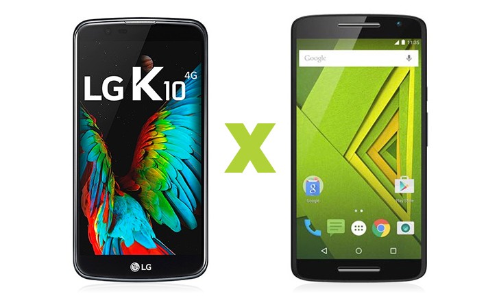 LG K10 vs Moto X Play LG K10 vs Moto X Play