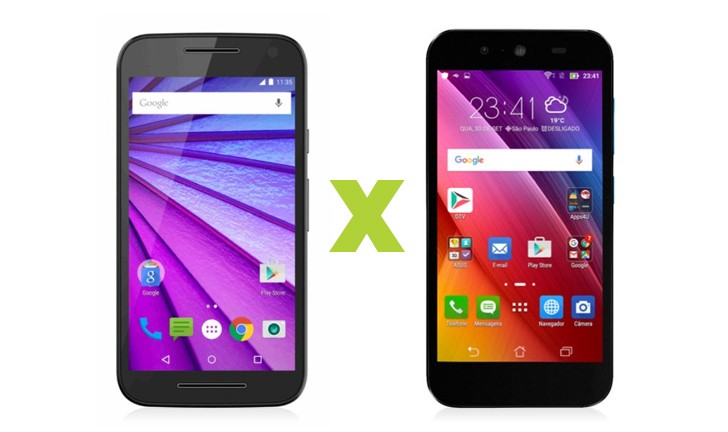 Moto G ou Asus Live Moto G ou Asus Live