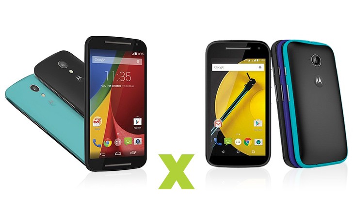 Novo Moto E 2015 ou Moto G 2ª Geração Novo Moto E 2015 ou Moto G 2ª Geração