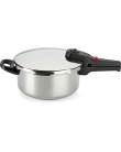 Foto Panela de Pressão 4 L Aço Inox - MultiFlon