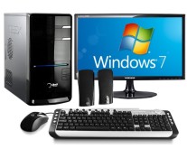 PC Qbex Atlas Gold Intel Core i3 2100 3,1 GHz 4 GB 500 GB Windows 7 Home Basic