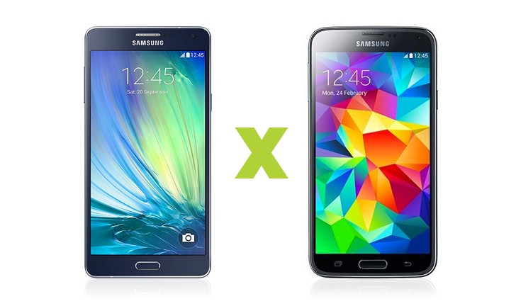 Galaxy A7 ou Galaxy S5 Galaxy A7 ou Galaxy S5