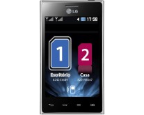 Smartphone LG Optimus L5 Dual E615 Câmera 5,0 MP Desbloqueado 2 Chips 4 GB Android 4.0 (Ice Cream Sandwich) 3G Wi-Fi