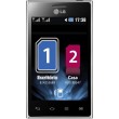 Foto Smartphone LG Optimus L5 Dual E615 Câmera 5,0 MP Desbloqueado 2 Chips 4 GB Android 4.0 (Ice Cream Sandwich) 3G Wi-Fi
