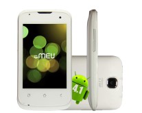 Smartphone MEU AN350 Câmera 3,2 MP Desbloqueado 2 Chips 4 GB Android 4.1 (Jelly Bean) Wi-Fi 3G