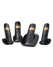 Foto Telefone Sem Fio Siemens Gigaset A390 + 3 Ramais