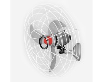 Ventilador de Parede Solaster Veneza Plus P 70 cm 3 Pás 3 Velocidades