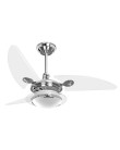 Foto Ventilador de Teto Loren Sid Cromado 0030 3 Pás