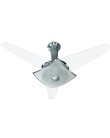 Foto Ventilador de Teto Tron Máximo Quadrimax Aluminio Escovado 3 Pás