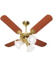 Foto Ventilador de Teto Venti-Delta Elegance New Ômicron 4 Pás