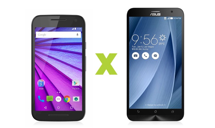 Zenfone 2 ou Moto G Zenfone 2 ou Moto G