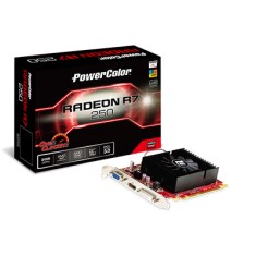 Placa de Video ATI Radeon R7 250 2 GB DDR3 128 Bits PowerColor AXR7 250 2GBK3-HV2E/OC