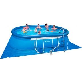 Piscina Inflável 10.920 l Oval Intex 28191