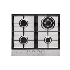 Cooktop Orbis 4 Bocas Acendimento Superautomático Acabamento Inox 744AZB