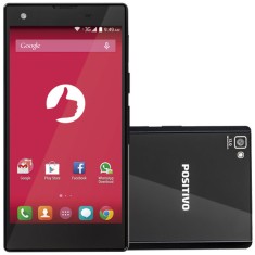 Smartphone Positivo Octa 8GB X800 13,0 MP 2 Chips Android 4.4 (Kit Kat) 3G Wi-Fi