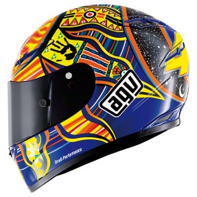 Capacete AGV K-3 Fechado Viseira Antirrisco