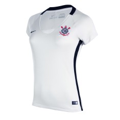 Camisa Torcedor feminina Corinthians I 2016/17 sem Número Nike