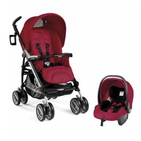 Carrinho de Bebê Travel System com Bebê Conforto Peg-Pérego Pliko P3 Compact